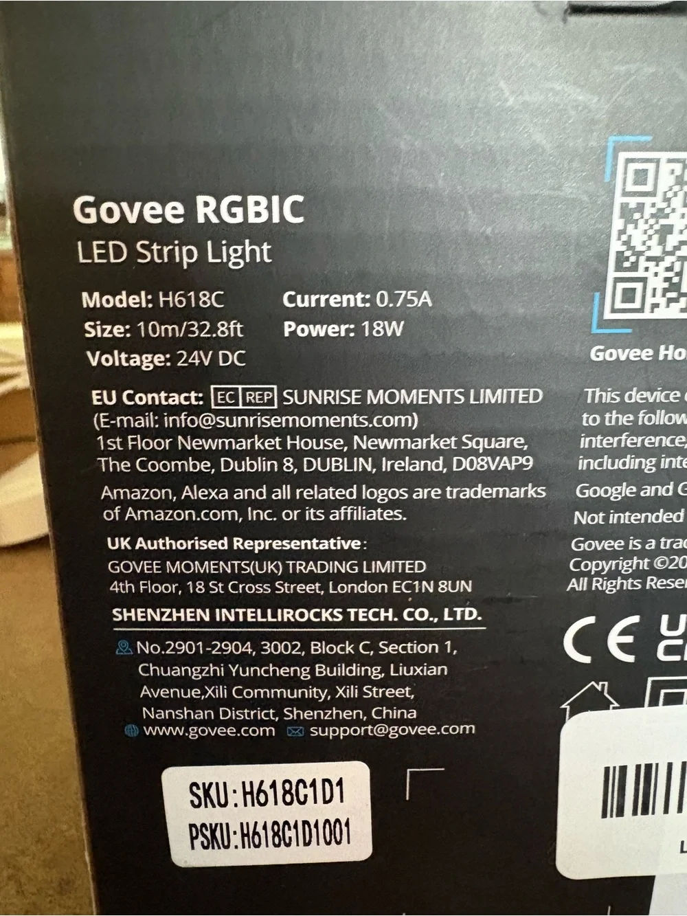 RGBIC LED Strip Light - Multicolor